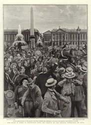 Die Unruhen in Paris im Zusammenhang mit der Schließung der von Nonnen geführten Schulen